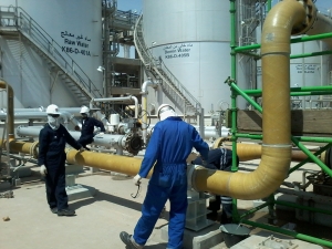 RTR Piping repair works at KGP, Saudi Aramco
